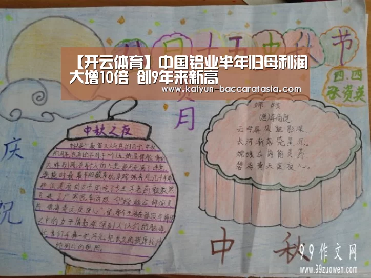 【开云体育】中国铝业半年归母利润大增10倍 创9年来新高(图2) 开云体育